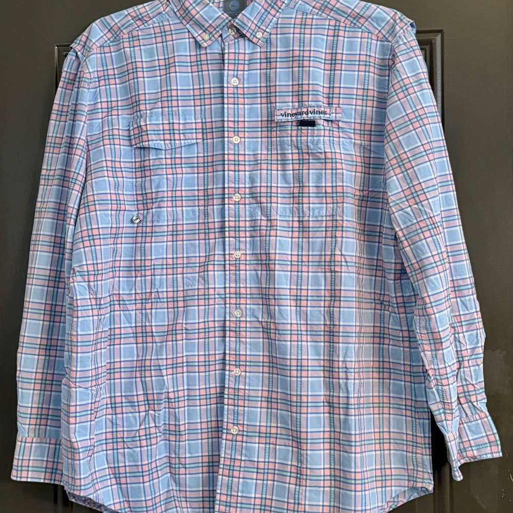 Vineyard Vines Men’s Harbor Shirt Size Large - Picture 3 of 8
